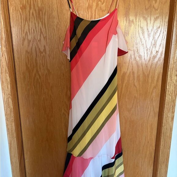 NWT Anthropologie Madison Silk Dress by Seen Worn Kept Women's Size 6 100% Silk - Picture 2 of 8